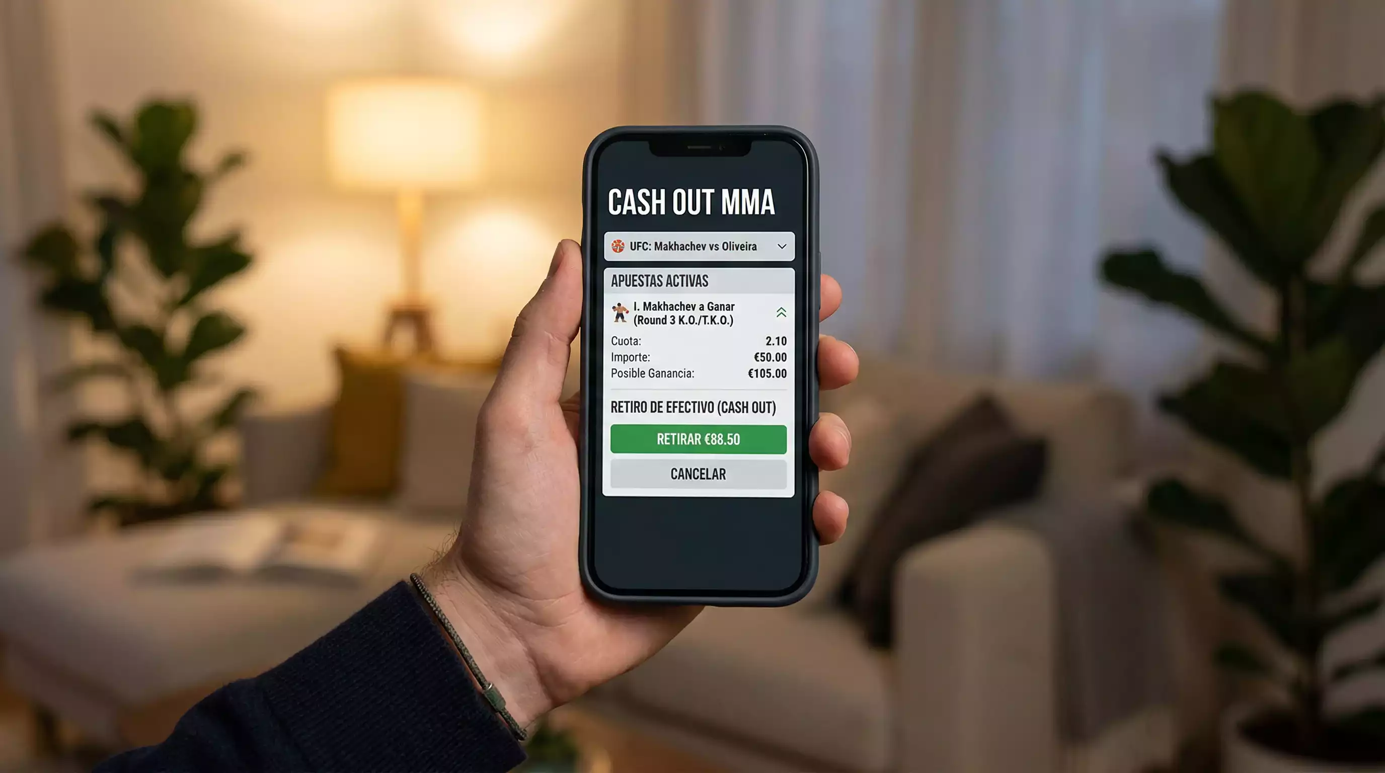 Cash Out en Apuestas UFC: Cuándo Usarlo y Cuándo Evitarlo