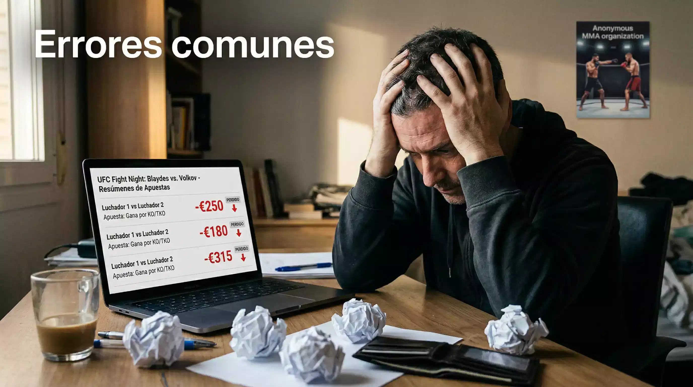 Errores Comunes en Apuestas UFC: Fallos que Debes Evitar